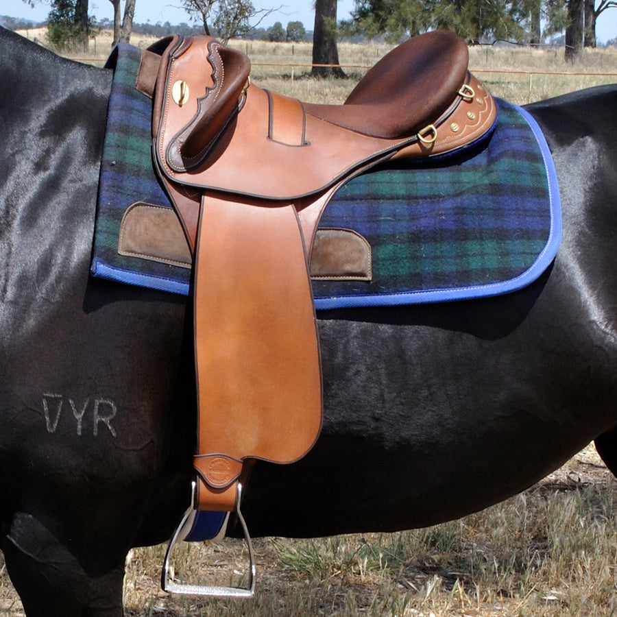 John Lordan Horseman Fender Saddle | Australian Stock Saddle | Competition Saddle