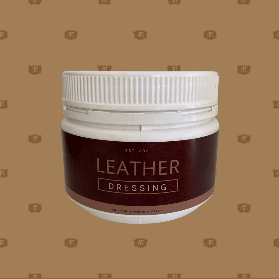 500 gram Leather Dressing perfect for saddles Heavy Duty leather dressing made from natural ingredients by John Lordan