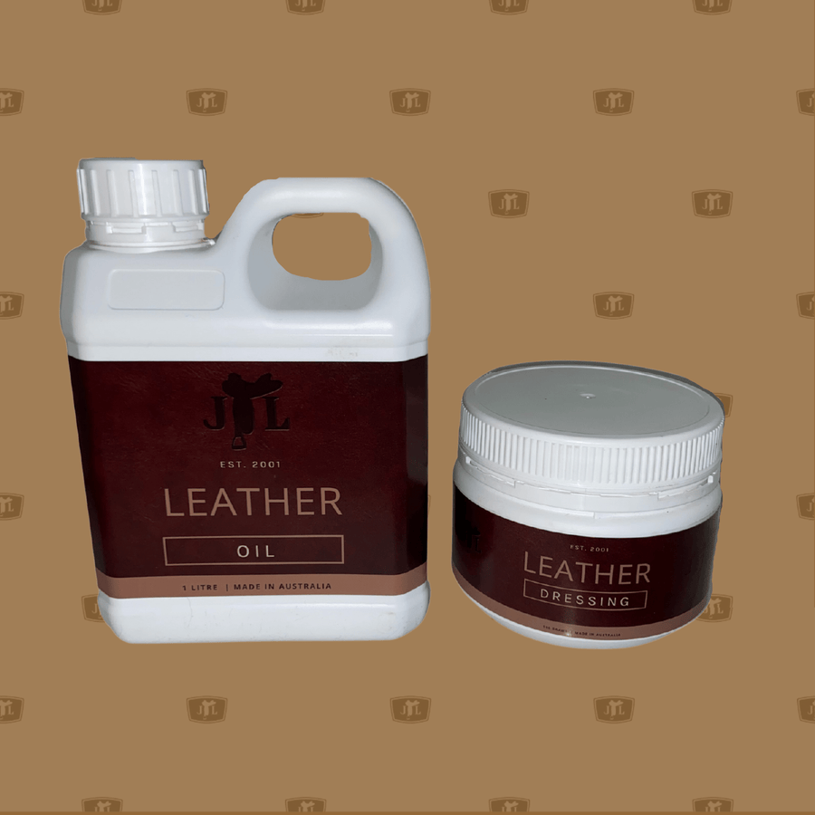 Leather Oil and Dressing Combination Package