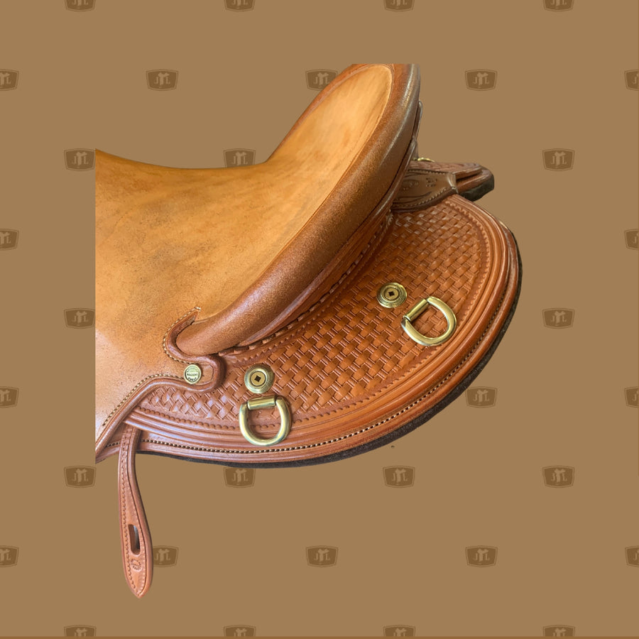 Saddle with stamping. This is the one piece wonder fender stamping