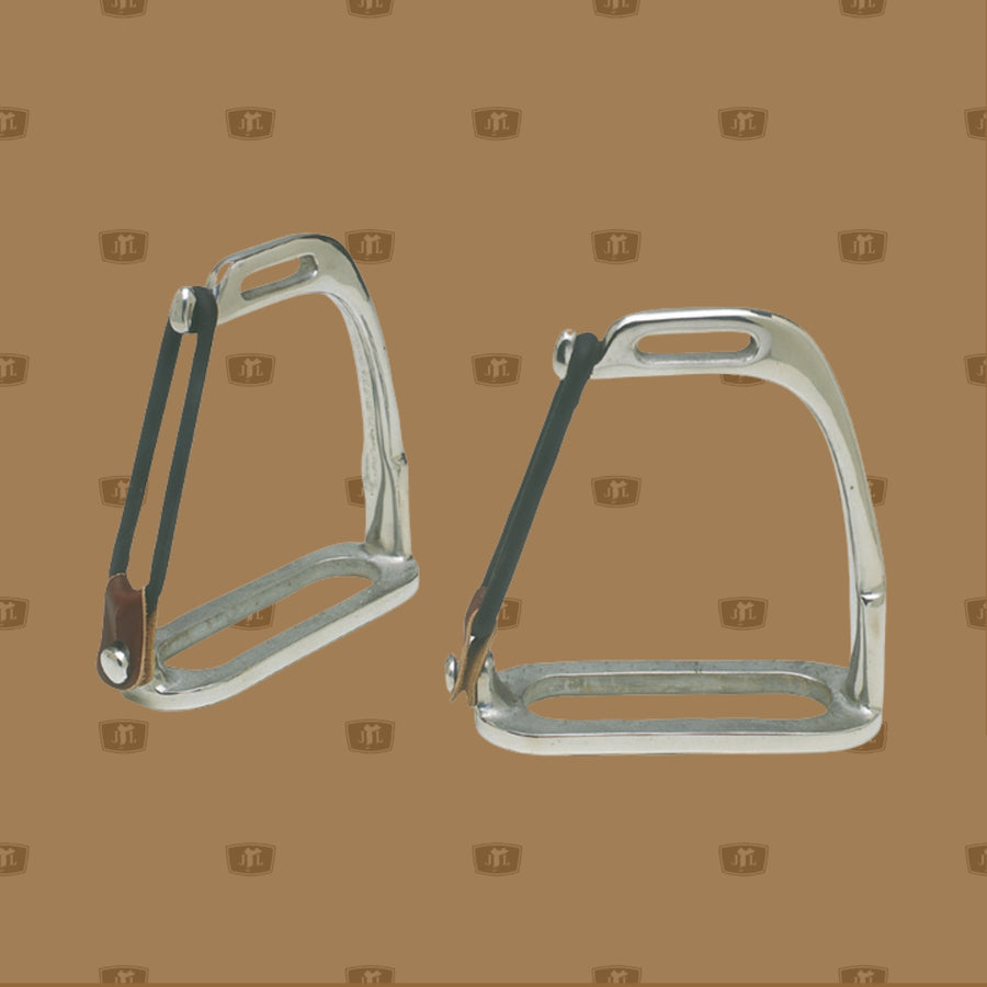 Safety stirrup irons for childrens saddles