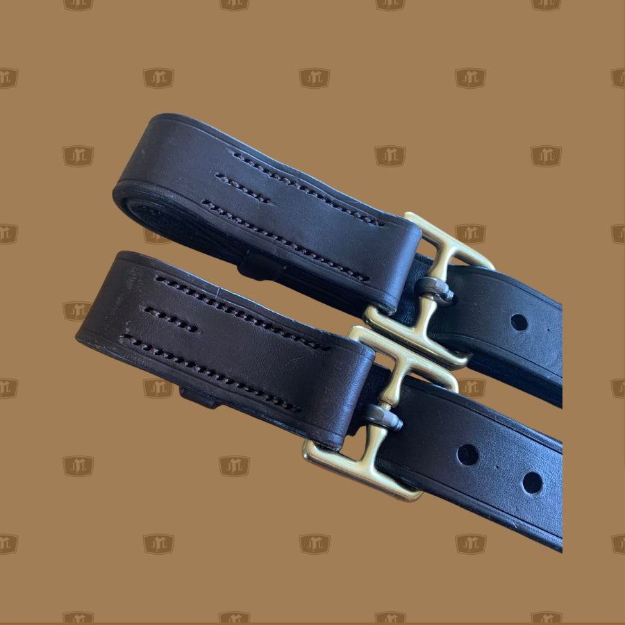 Australian made stirrup leathers