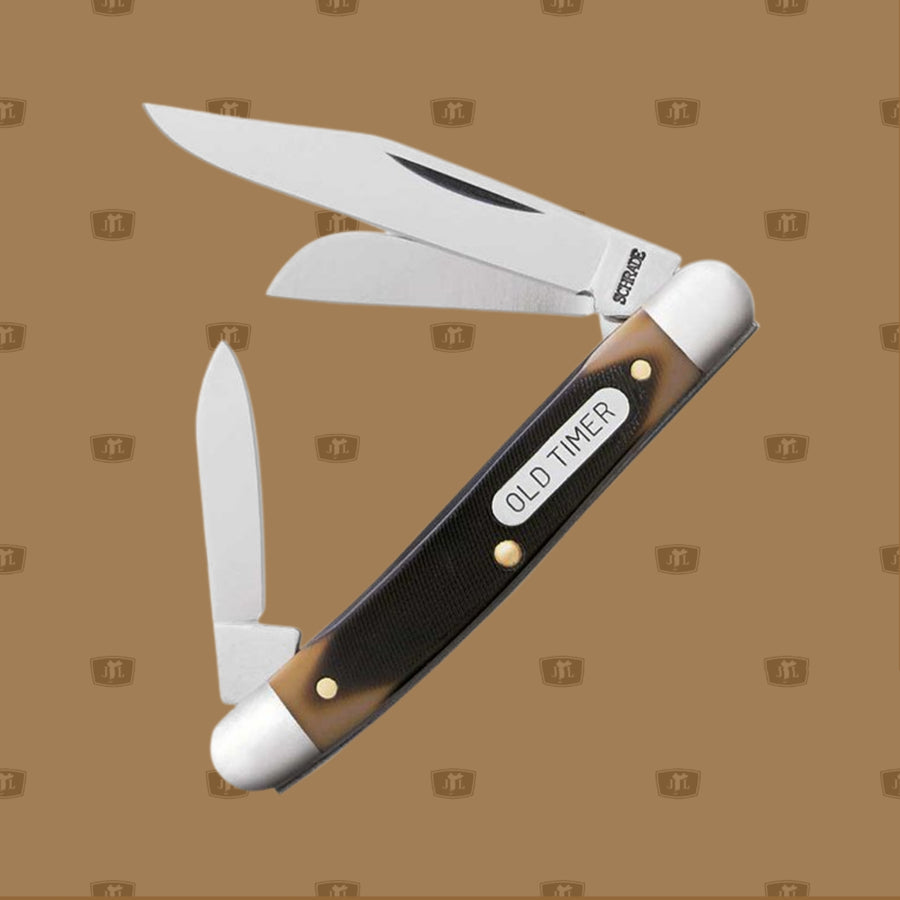 Old Timer Bearhead Trapper Knife